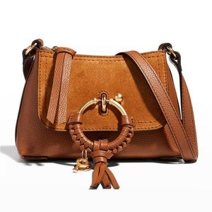 🔑NWT See by Chloe Joan Mini Zip Leather Crossbody Bag
